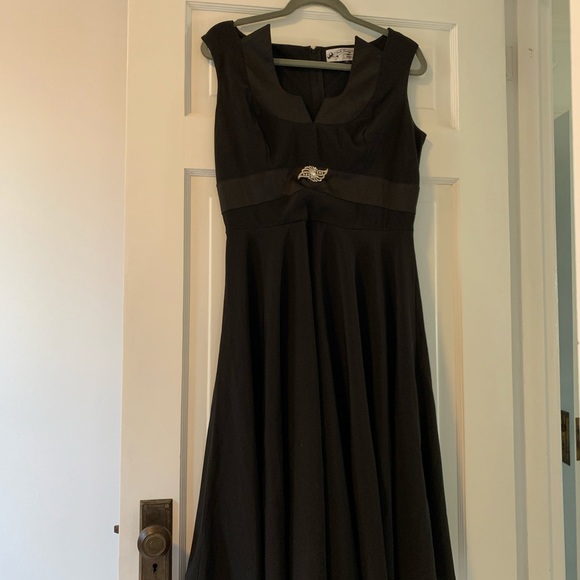 1950s style little black dress - Picture 3 of 6